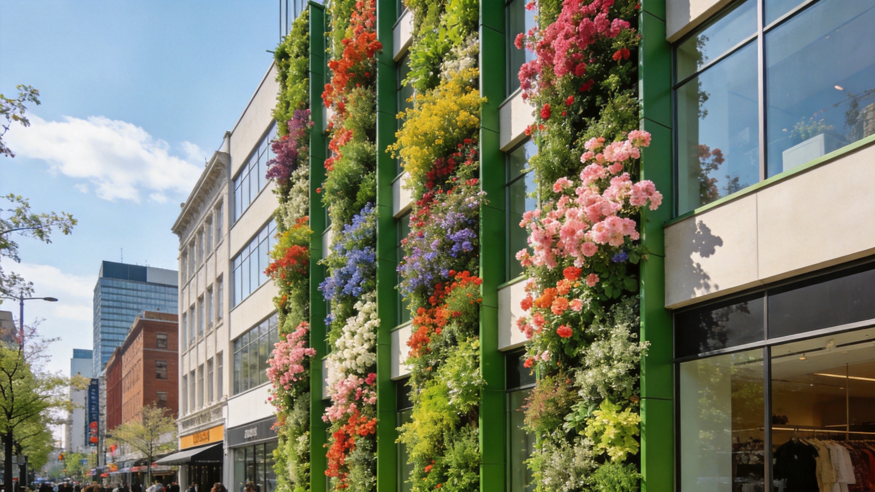 Blooming Walls: How MiniJungle® Engineered a Vertical Floral Oasis for Luxury Living