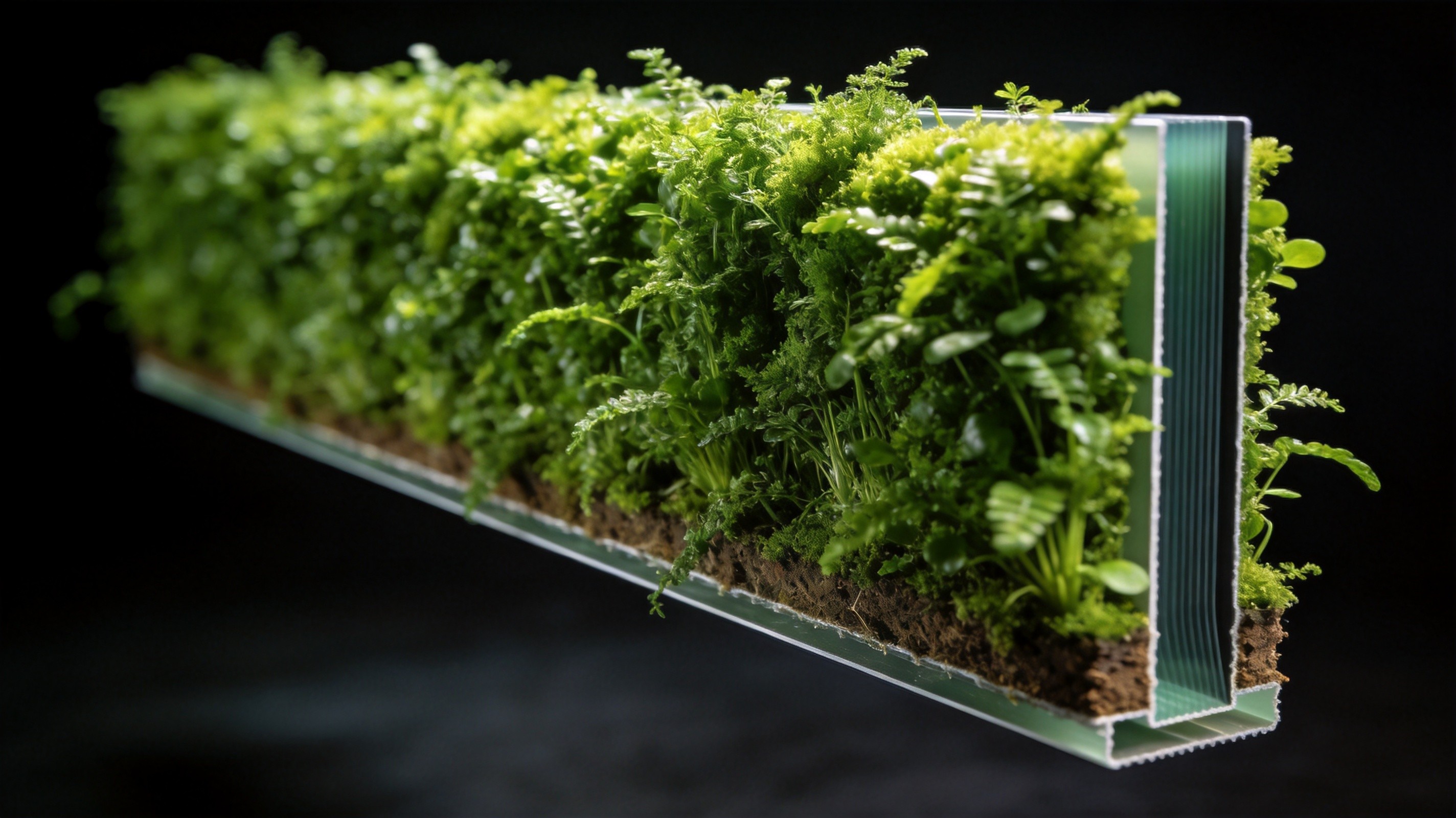 The Slimmest Green Wall on Earth: JungleMat at 1cm Thickness