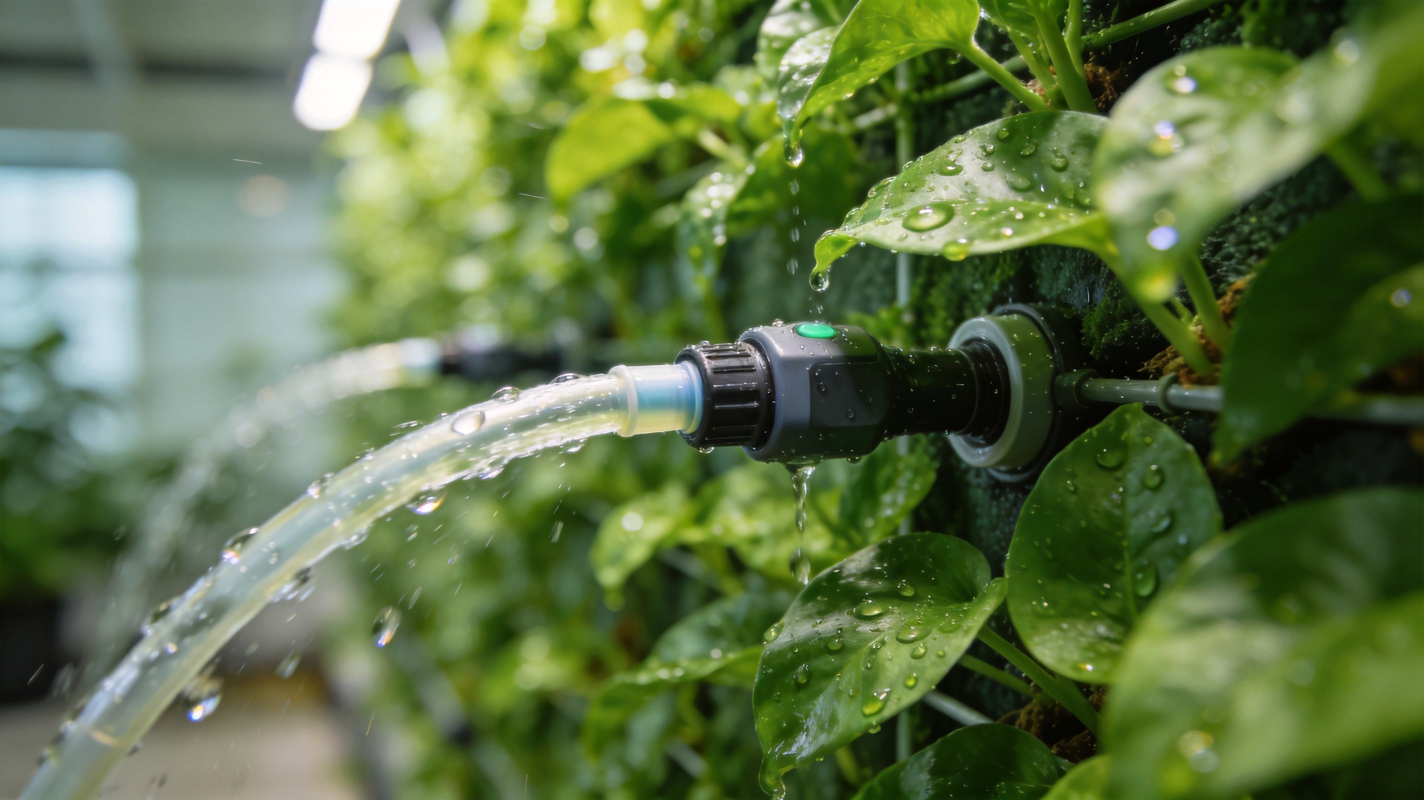 Indoor Green Wall Irrigation: From Manual Drip to Smart Fertigation Systems